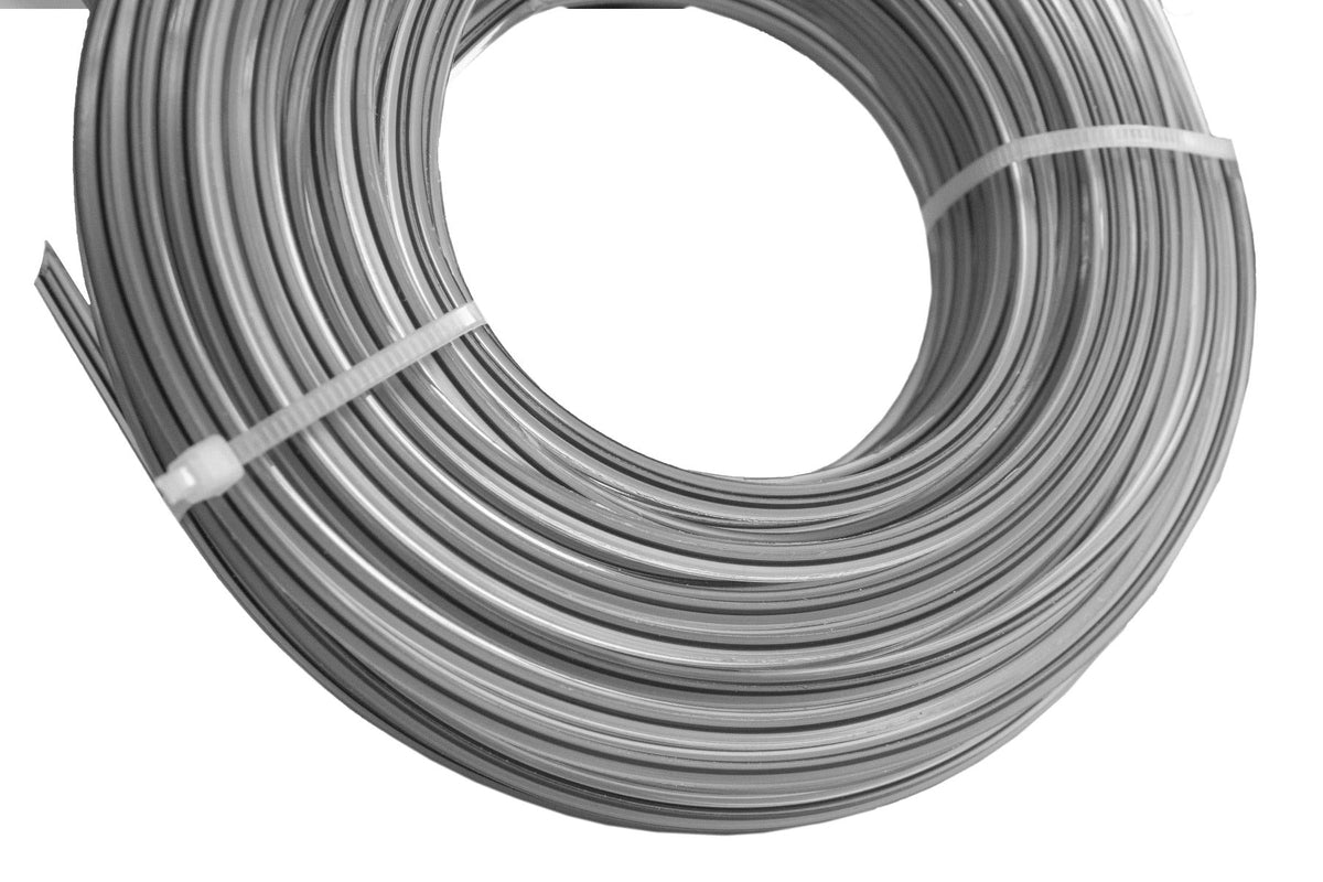 15m Dual Core Twisted Black Star Trimmer Line, 1.6mm