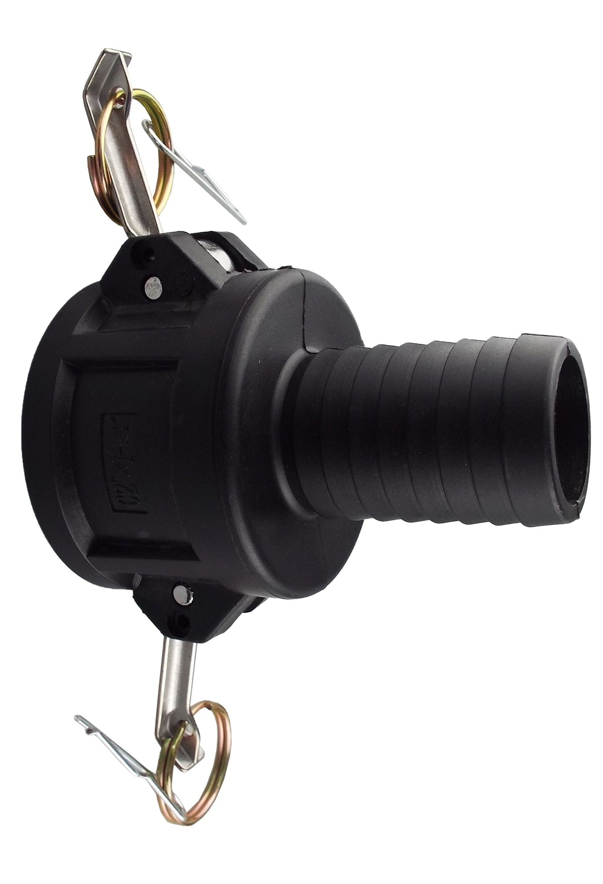 Type C Camlock Pipe Connector, 2" - 1.5" Barb