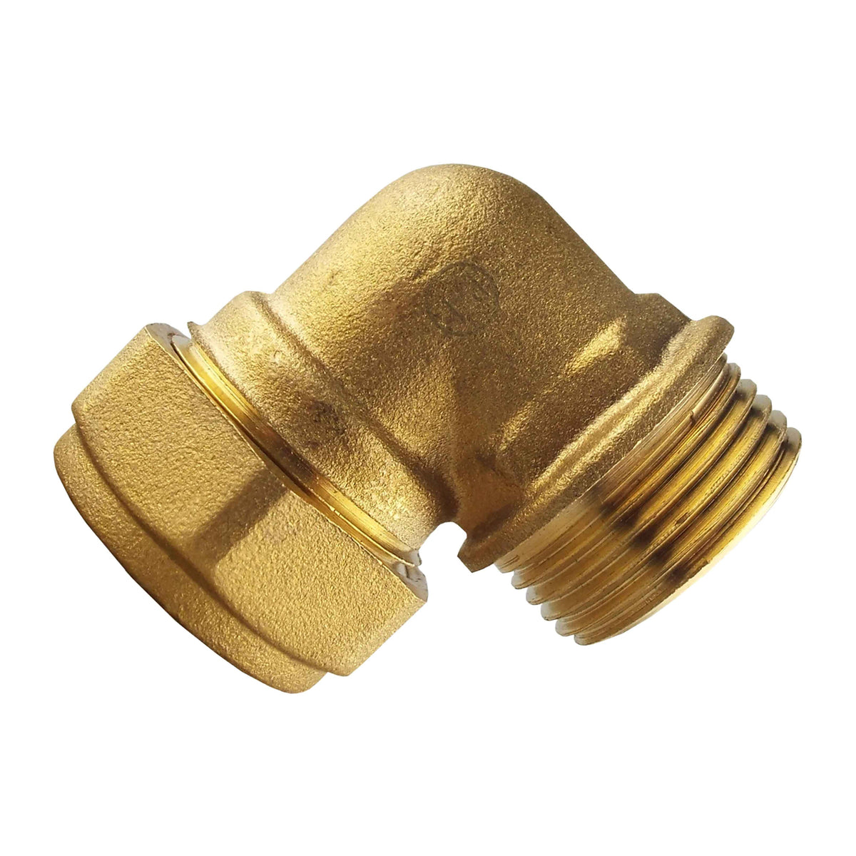 Brass Compression Elbow for 28mm Copper Piping, 1"