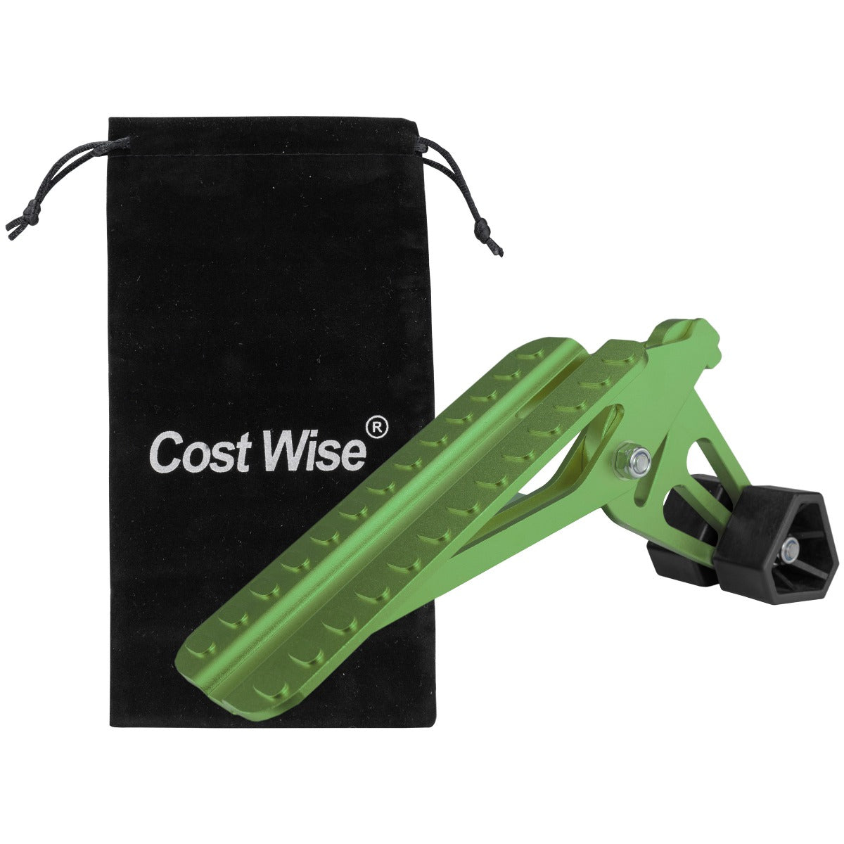 Type D Vehicle Car Door Step Up Ladder, Green