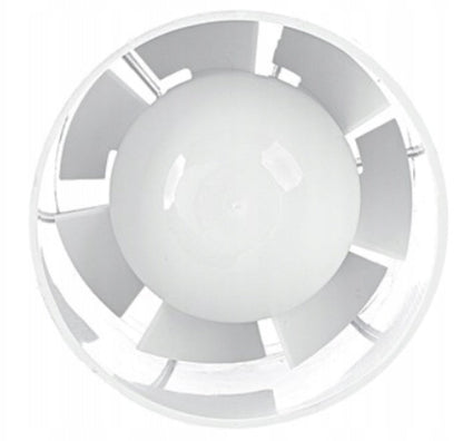 Euro Axial Bathroom Extraction Fan, 150mm