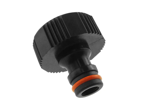 Female Tap Connector – 3/4” BSPF, Black