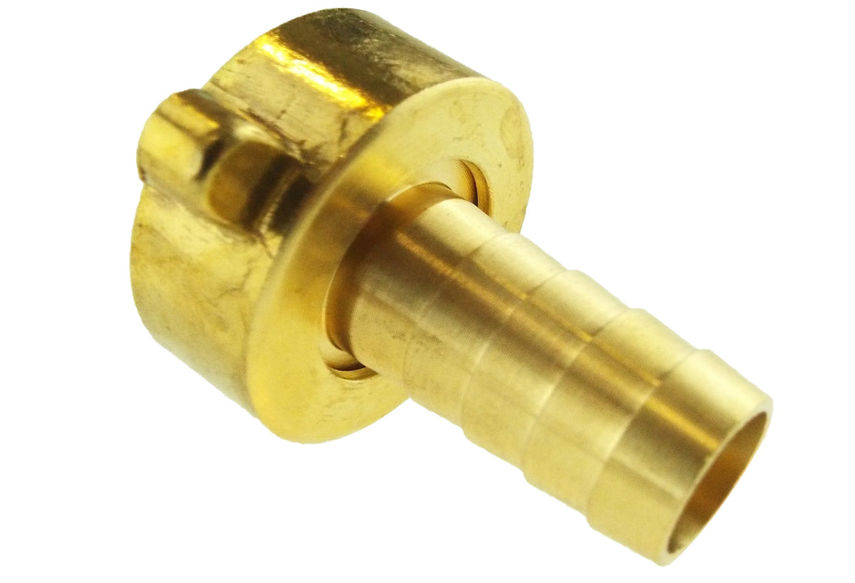 Brass 15mm Barbed Adapter with 3/4" BSP Female Thread
