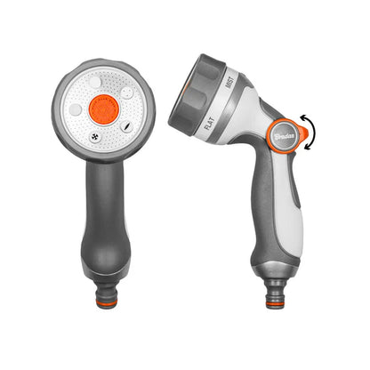 Grey & White 5-Pattern Multi Water Sprayer, EN55M