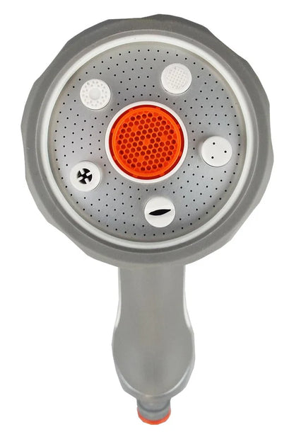 Grey & White 5-Pattern Multi Water Sprayer, EN55M