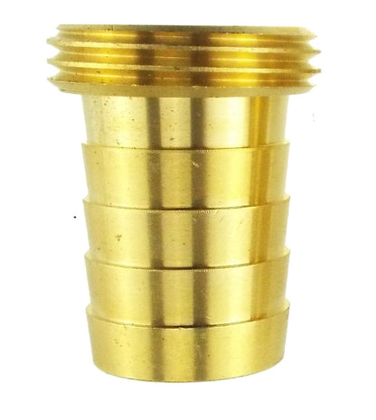 Brass 19mm Barbed Adapter with 3/4" BSP Male Thread