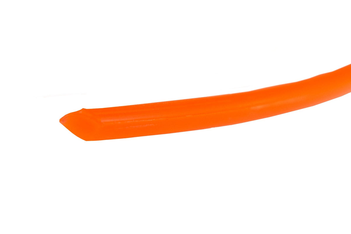 15m Twisted Orange Square Trimmer Line, 2.4mm