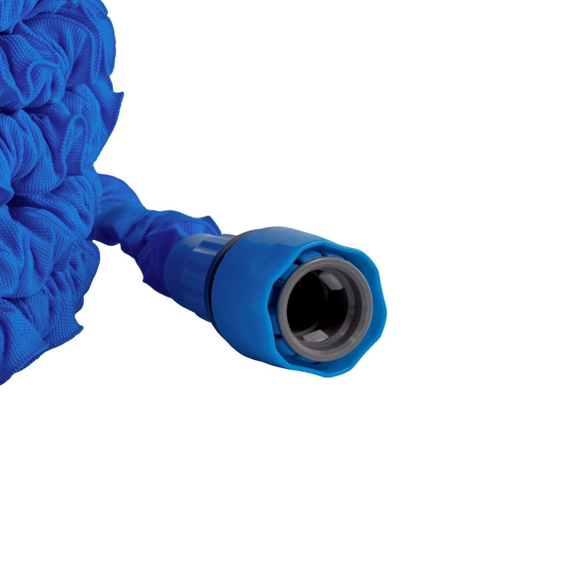 Blue Expandable Pressure Water Hose Set with Sprayer