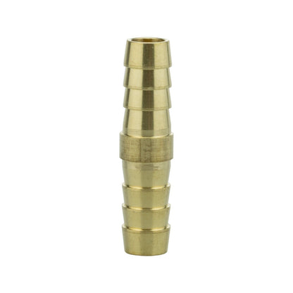 Metal Brass Straight Hose Joiner Barbed Connector Air Fuel Water Pipe Gas Tubing