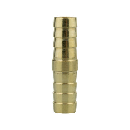 Metal Brass Straight Hose Joiner Barbed Connector Air Fuel Water Pipe Gas Tubing