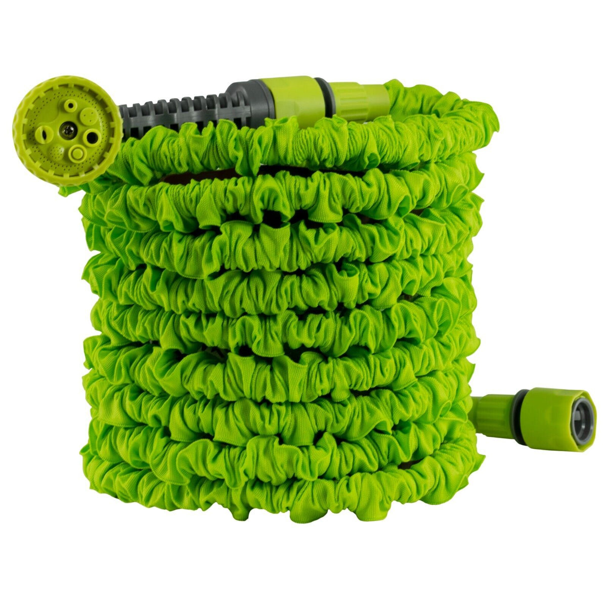 Green Expandable Pressure Water Hose Set with Sprayer