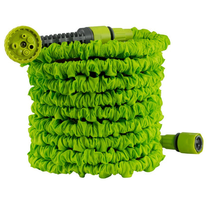 Green Expandable Pressure Water Hose Set with Sprayer
