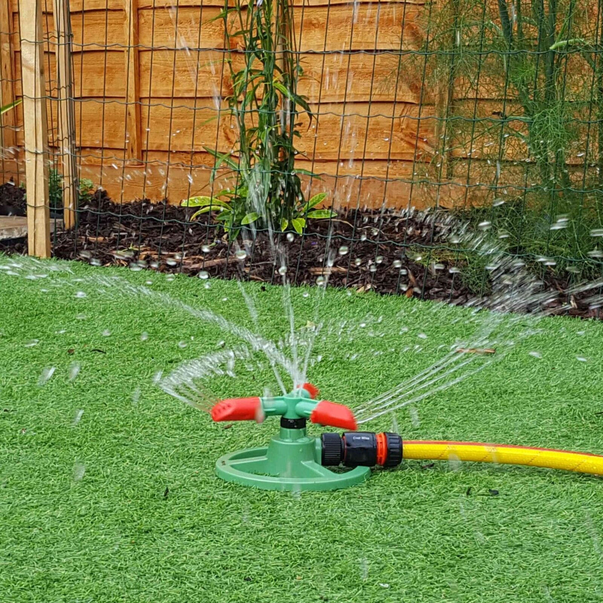 3-Arm Rotating Garden Lawn Sprinklers