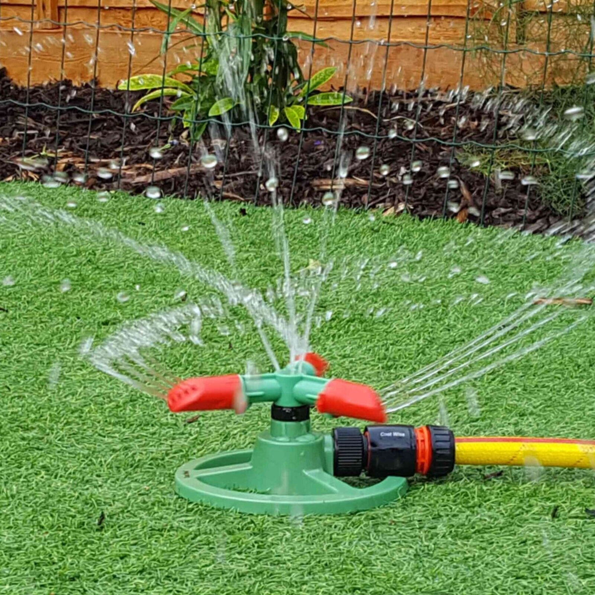 3-Arm Rotating Garden Lawn Sprinklers