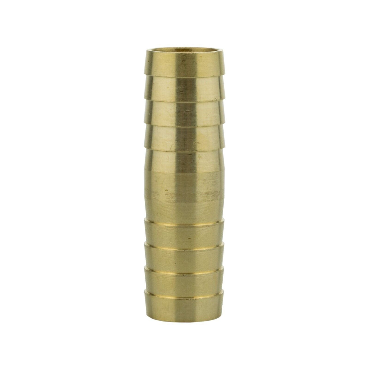 Metal Brass Straight Hose Joiner Barbed Connector Air Fuel Water Pipe Gas Tubing