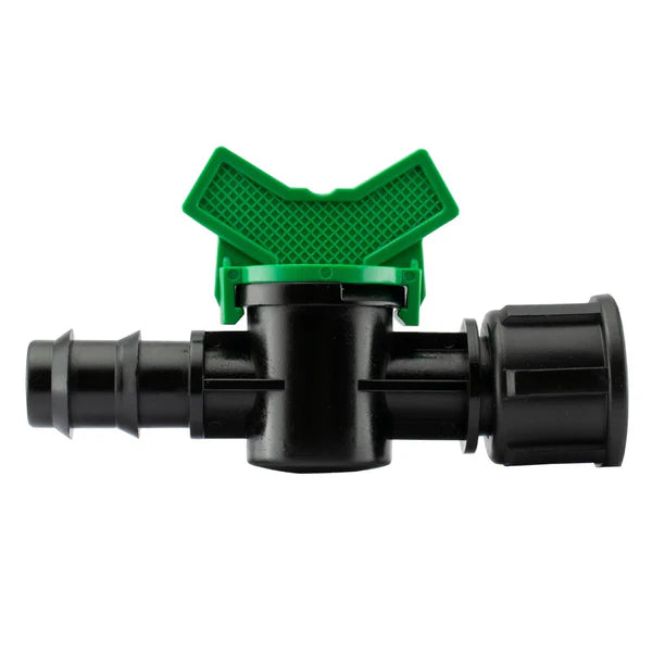 In Line Irrigation Pipe Valve (1/2" Barb - 1/2" BSP Female)