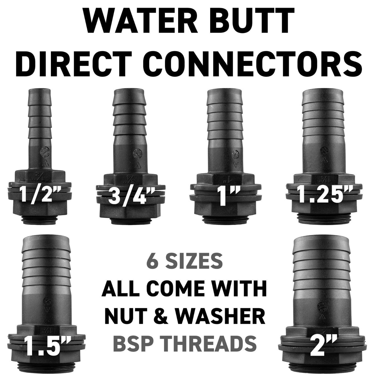 Water Butt Tank Linking Kits