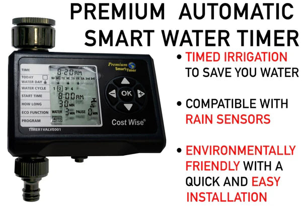 Single Outlet Digital Water Timer