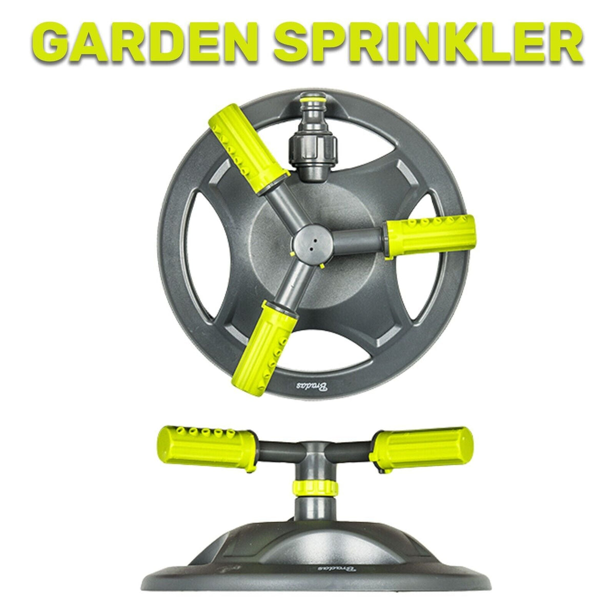 3-Arm Rotating Garden Lawn Sprinklers