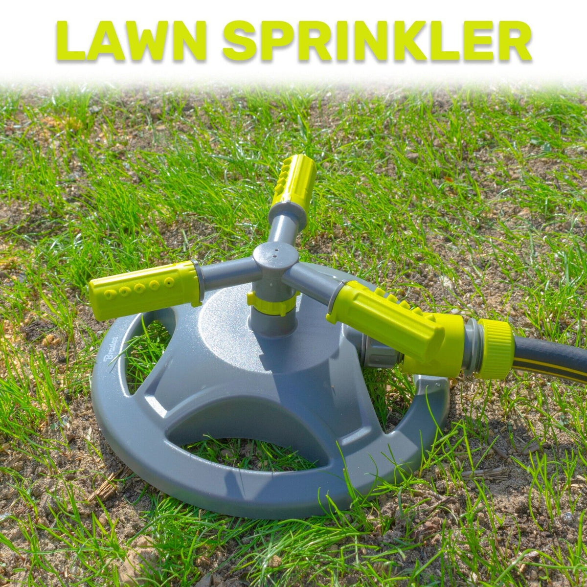 3-Arm Rotating Garden Lawn Sprinklers