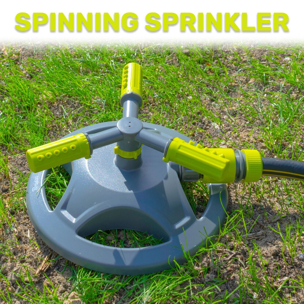 3-Arm Rotating Garden Lawn Sprinklers