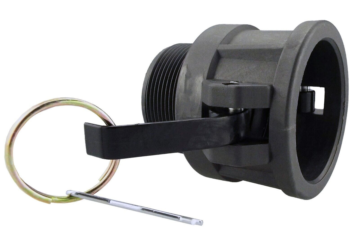 Camlock 1/2" - 4" Hose Coupling Female - BSP Male Cam Groove Tank Adapter TYPE B