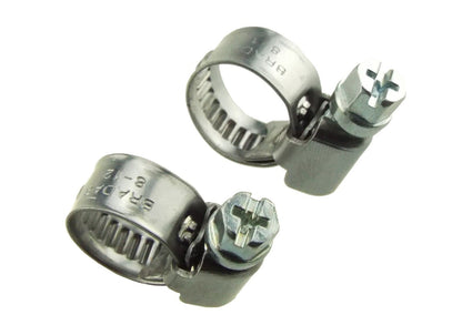 8mm - 12mm Jubilee Type Clip Stainless Steel Hose Clamp Worm Drive Marine Grade