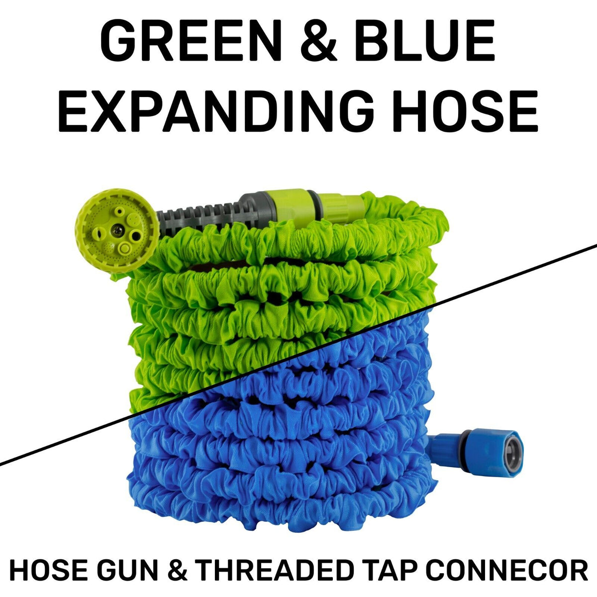 Expandable Anti-kink Pressure Water Hose Set with Sprayer