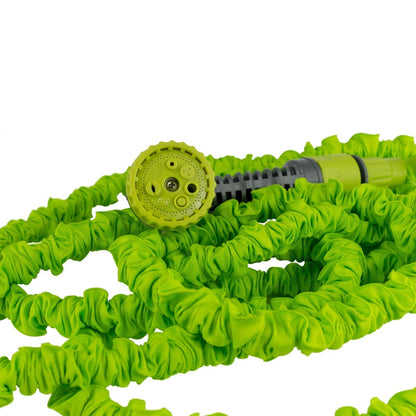 Green Expandable Pressure Water Hose Set with Sprayer