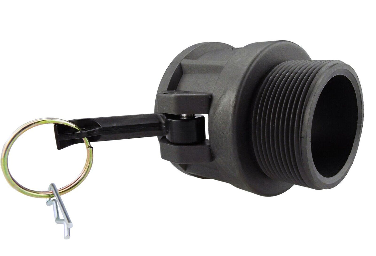 Camlock 1/2" - 4" Hose Coupling Female - BSP Male Cam Groove Tank Adapter TYPE B