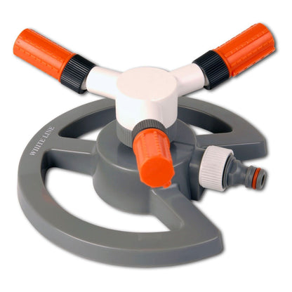 3-Arm Rotating Garden Lawn Sprinklers