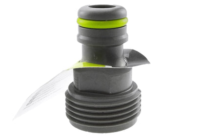 Male Tap Connector – 1/2” BSPM, Lime