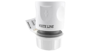 1/2" Female Hose Connector, White